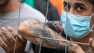 Migrantų kasdienybė Rūdninkų poligone