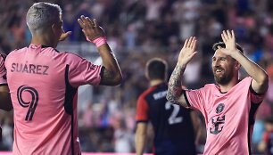 Luisas Suarezas ir Lionelis Messi