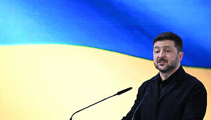 Volodymyras Zelenskis / THOMAS KIENZLE / AFP