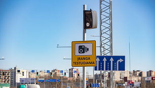 Vilniuje pradeda veikti nauji daugiafunkciai greičio matuokliai: kur jie sumontuoti?