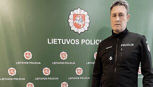 Kauno policijos pareigūnas Danas Tamkevičius