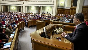Ukrainos prezidentas Petro Poro&scaron;enka