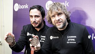 Benediktas Vanagas ir Filipe Palmeiro grįžo i Lietuva