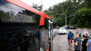 Vilniaus skiepobuso pristatymas