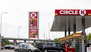 „Circle K“ degalų kainos mažinimo iniciatyva