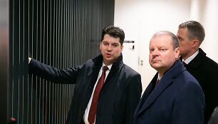 Daivis Virbickas ir Saulius Skvernelis