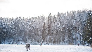 Žvarbi ir saulėta diena kviečia į gamtą