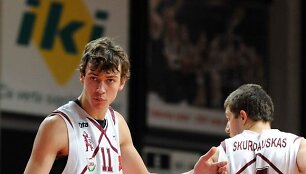 Donatas Motiejūnas rungtynėse Kauno &bdquo;Aisčiai&ldquo; - Vilniaus &bdquo;Lietuvos rytas&ldquo;