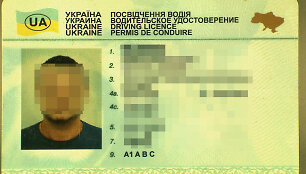 Lenkas naudojosi, įtariama, suklastotu ukrainieti&scaron;ku dokumentu.