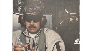 Trumpas pasidalijo Maduro nuotrauka