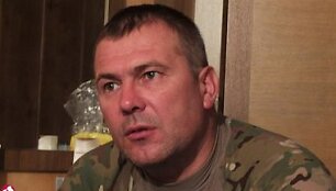 Ukrainos savanorių bataliono &bdquo;Dnepr 1&rdquo; vadas Jurijus Bereza