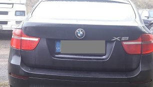 Sulaikytas BMW