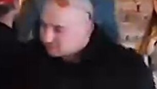Užfiksuotas įtariamasis