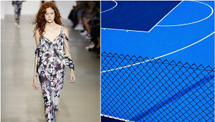 &bdquo;Calvin Klein&ldquo; 2016 m. pavasario-vasaros kolekcijos modelis/Fabrizio Raschetti nuotrauka &ldquo;Blue Court&rdquo;