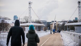 Sekmadienio rytas sostinės gatvėse
