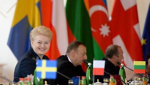 Dalia Grybauskaitė Rytų partnerystės &scaron;alių vadovų susitikime