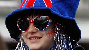 Britai &scaron;venčia karalienės valdymo jubiliejų