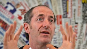 Veneto regiono prezidentas Luca Zaia