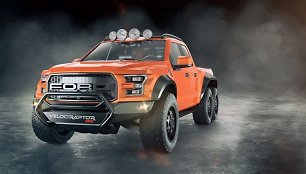 Tikras visureigis: šešiaratis „Ford Hennessey VelociRaptor“