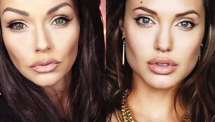 Kandee Johnson ir Angelina Jolie