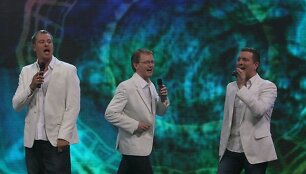Grupė "Bavarija": Vilius Tarasovas, Juozas Liesis ir Deivydas Zvonkus.
