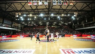 LKL rungtynės, susitinka Vilniaus "Rytas" - Utenos "Juventus"