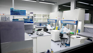 VU Gyvybės mokslų centro laboratorija