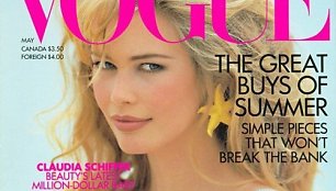 Claudia Schiffer ant „Vogue“ viršelio (1992 m.)