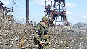 &bdquo;Graikas&ldquo; karo zonoje Rytų Ukrainoje