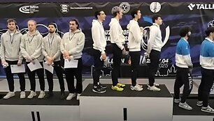 Europos U23 fechtavimo čempionato apdovanojimų ceremonija