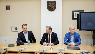 Saulius Skvernelis susitiko su Seimo Tėvynės sąjungos-Lietuvos krik&scaron;čionių demokratų frakcija