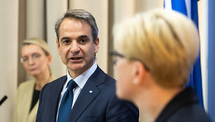Kyriakos Mitsotakis, Ingrida &Scaron;imonytė