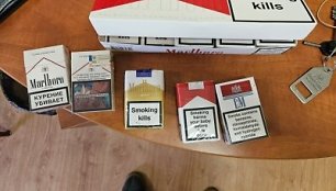 Latvijoje – nelegalių cigarečių fabrikas