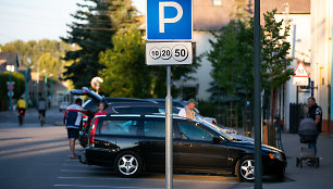 Automobilių stovėjimo vietos Palangoje