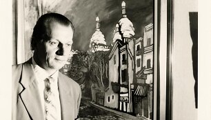 VKasiulis prie paveikslo &bdquo;Gatvelė Monmartre&ldquo;