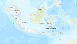 Žemės drebėjimas Indonezijoje