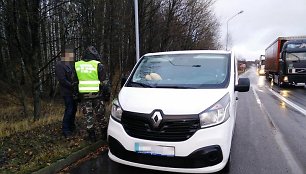 Sulaikytas irakiečių gabentojas lenkas