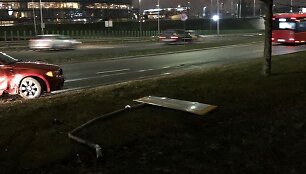 Avarija Geležinio Vilko gatvėje