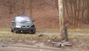 Avarija Tunelio gatvėje