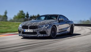 Naujieji BMW M8 turės naują stabdžių reguliavimo funkciją