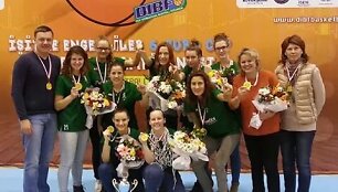Lietuvos delegacija Europos kurčiųjų čempionate