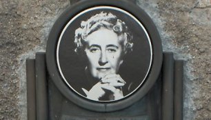 Anglų rašytoja Agatha Christie (1890–1976)