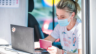 Naujojoje Vilnioje mobilusis vakcinacijos centras