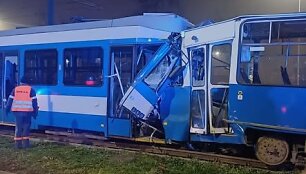 Krokuvoje &ndash; rimta tramvajų avarija