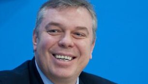 Ukrainos krep&scaron;inio federacijos prezidentas Aleksandras Volkovas