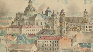 Juozas Kamarauskas. Vilniaus miesto panorama