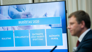 Vyriausybėje pristatytas kitų metų valstybės biudžeto projektas