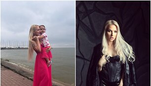 Milena &Scaron;imėnė su dukryte