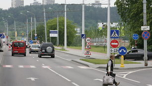 Remontuojamas Lazdynų tiltas