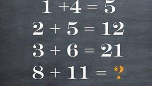 Matematinis galvosūkis &bdquo;Facebook&ldquo; tinkle